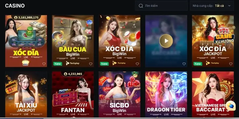 Sòng bạc trực tuyến DN88 — Baccarat, Roulette, Blackjack, Sicbo, Xóc Đĩa